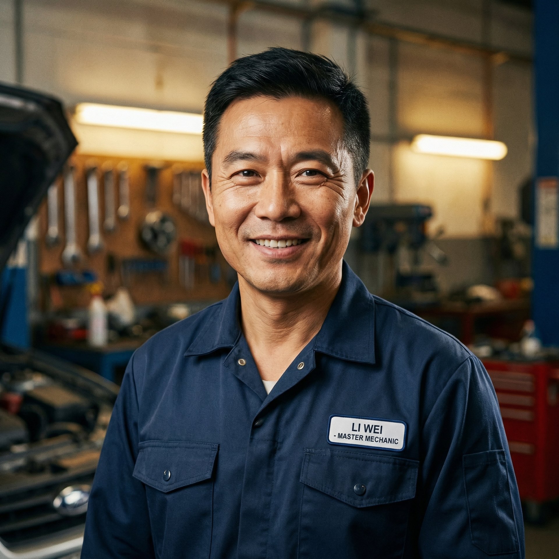 蜜芽修车改装专家李伟